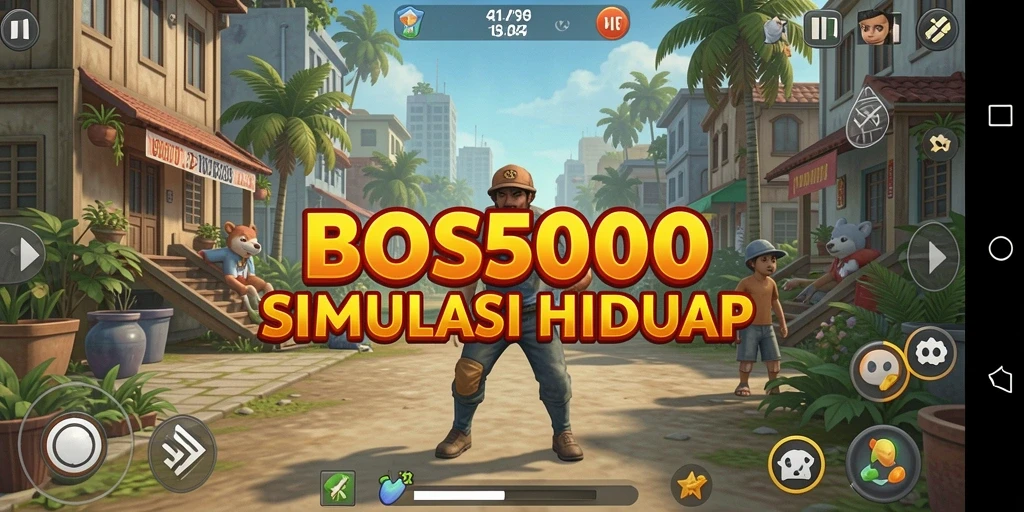 Tampilan screenshot <strong>BOS5000</strong> dengan gameplay simulasi yang menarik.
