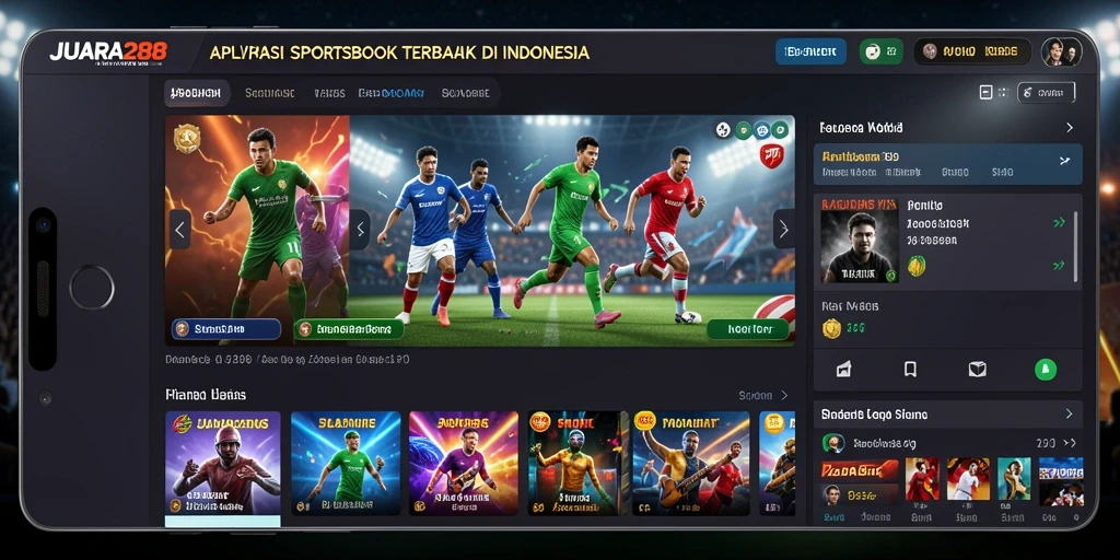Screenshot JUARA288 menunjukkan serunya taruhan langsung di sportsbook.