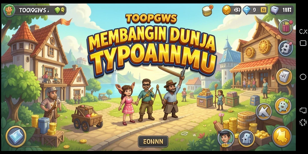 Screenshot utama TOOPGWS menampilkan aksi permainan Tycoon yang menarik.